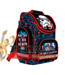 Ghiozdan scolar colectie STAR WARS 1sectie Majewski